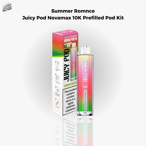 Summer Romnce Juicy Pod Novamax 10K Prefilled Pod Kit