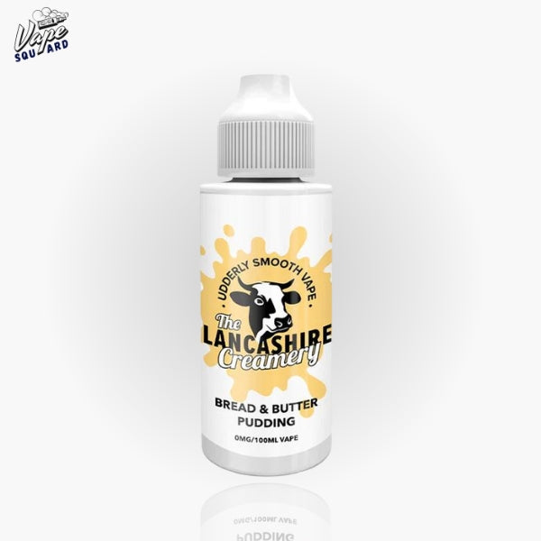 Bread And Butter Pudding The Lancashire Creamery Shortfill E-Liquids 100ml