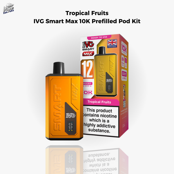 Tropical Fruits IVG Smart Max 10K Prefilled Pod Kit