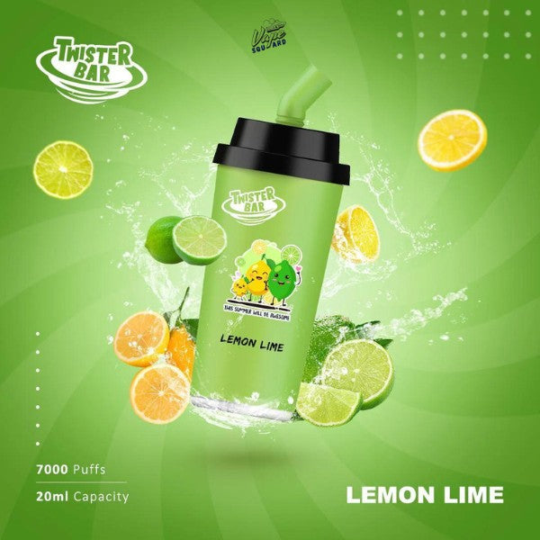 Lemon Lime Twister Bar 7000 Puffs Disposable Vape
