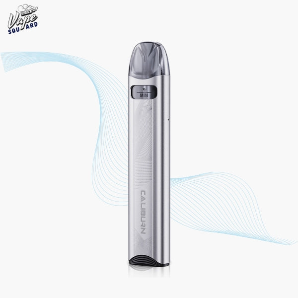Moonlight Silver Uwell Caliburn A3S Pod Vape Kit