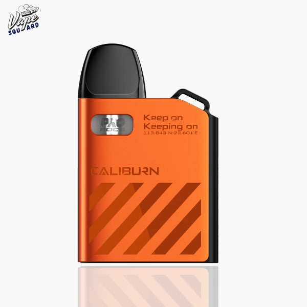 Neon Orange Uwell Caliburn AK2 Pod Vape Kit