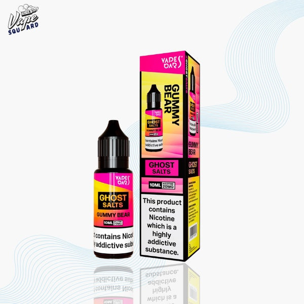 Gummy Bear Vapes Bars Ghost Nic Salts (Box of 10)
