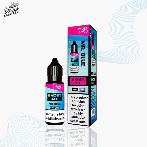 Mr Blue Vapes Bars Ghost Nic Salts (Box of 10)