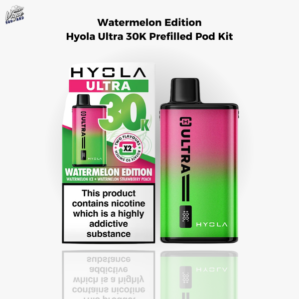 Watermelon Edition Hyola Ultra 30K Prefilled Pod Kit