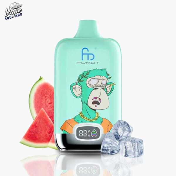 Watermelon Ice Fumot Digital Box 12000 Prefilled Vape