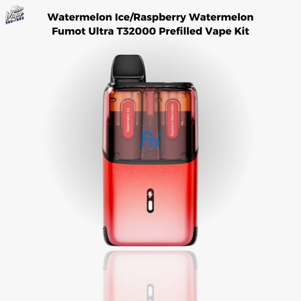 Watermelon Ice/Raspberry Watermelon Fumot Ultra T32000 Prefilled Vape Kit