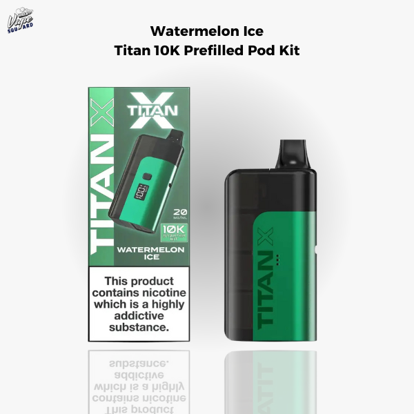 Watermelon Ice Titan 10K Prefilled Pod Kit